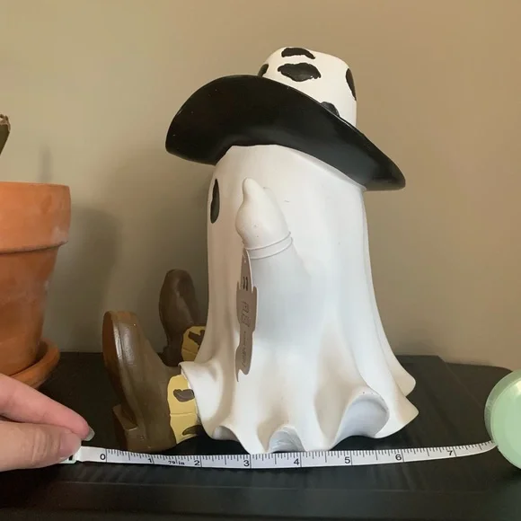 Goblin & Ghoul Sheriff Cowboy Ghost Resin Figurine 10” Tall New - Picture 7 of 7